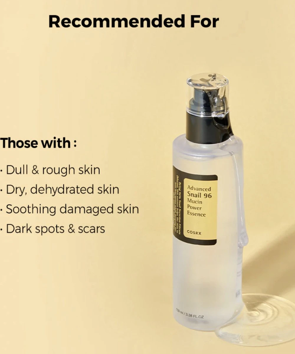 COSRX Advanced Snail 96 Mucin Power Essence 2 COSRX Advanced Snail 96 Mucin Power Essence - Afbeelding 2