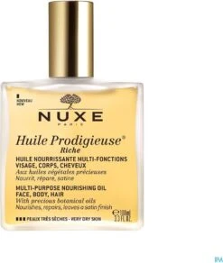 Nuxe Huile Prodigieuse Riche Dry Oil Droogolie - 100 Ml 35 Nuxe Huile Prodigieuse Riche Dry Oil Droogolie - 100 Ml -Verzorgingsvoordeel Huis 1016x1200