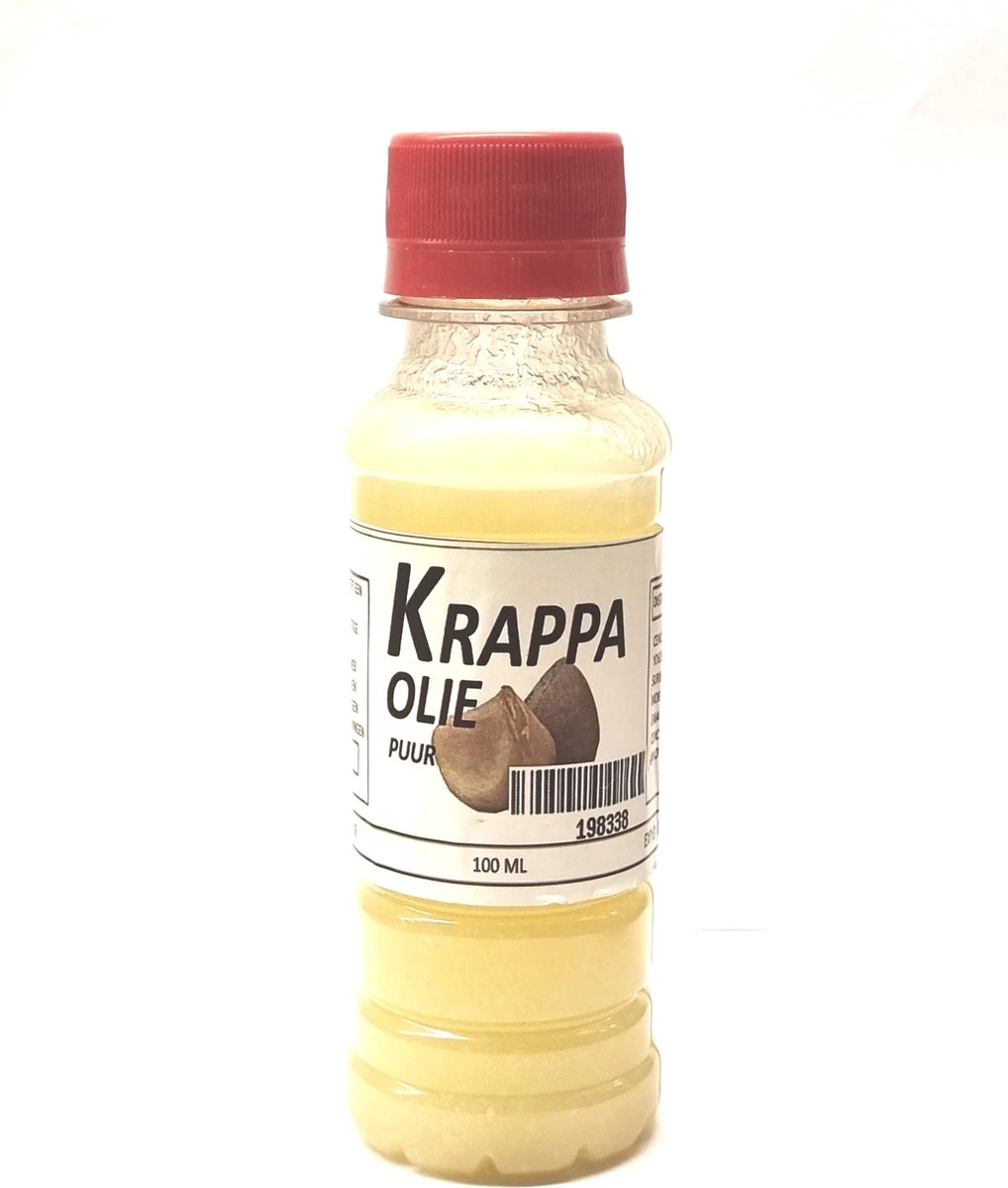 Krappa Olie Puur 100 ML Suriname - Koudgeperst & Onbewerkt 1 Krappa Olie Puur 100 ML Suriname - Koudgeperst & Onbewerkt