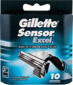 Gillette® Gillette Sensor Excel - 10 Stuks - Scheermesjes -Verzorgingsvoordeel Huis 1024x1200 3