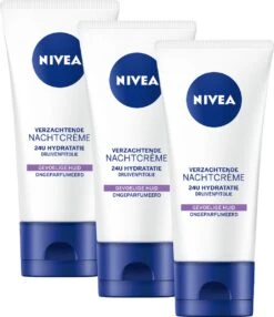 NIVEA Essentials Sensitive - 3 X 50 Ml - Nachtcrème