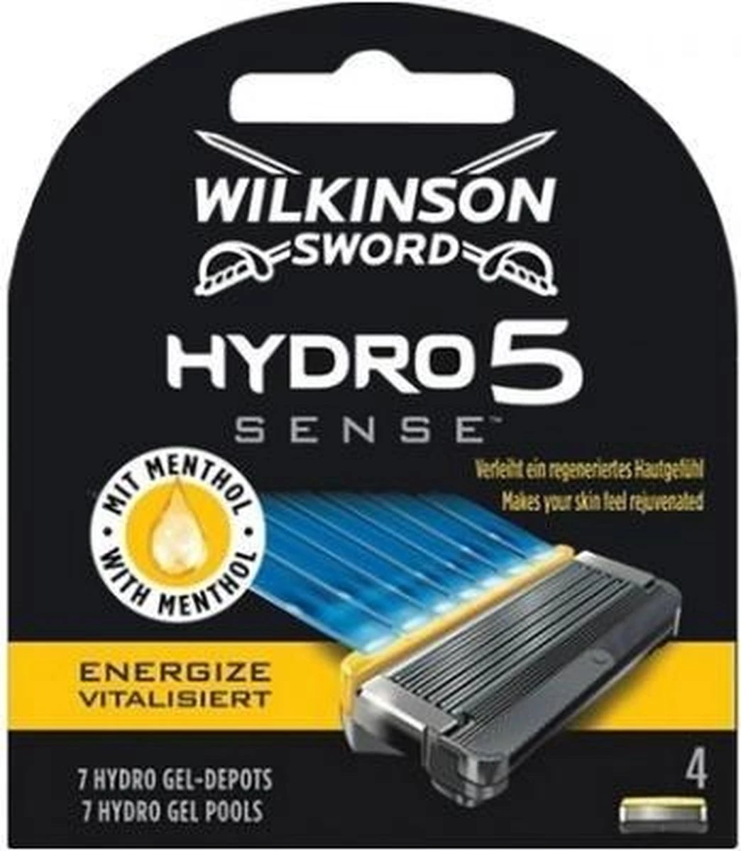 Wilkinson Hydro 5 Scheermesjes Sense - 4 Scheermesjes 1 Wilkinson Hydro 5 Scheermesjes Sense - 4 Scheermesjes