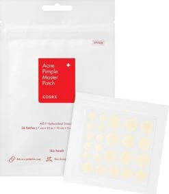 COSRX Clear Fit Master Patch + COSRX Pimple Master Patch - Gezichtspleisters Voor Puistjes - Onzuiverheden - Hydrocolloid Patches - Absorbs Oil And Extracts Impurities - Skin Barrier - Ultra-thin Patches - Onzuivere Gevoelige Huid -Verzorgingsvoordeel Huis 1048x1200