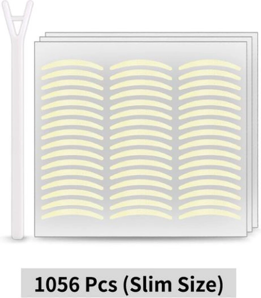Merkloos Ooglidstickers - Ooglidcorrectie - Ooglidtape - Eyelid - Small - 1056 Stuks 1 Merkloos Ooglidstickers - Ooglidcorrectie - Ooglidtape - Eyelid - Small - 1056 Stuks