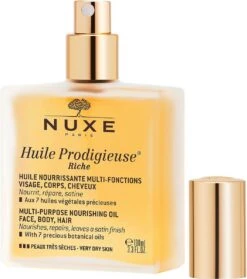 Nuxe Huile Prodigieuse Riche Dry Oil Droogolie - 100 Ml 27 Nuxe Huile Prodigieuse Riche Dry Oil Droogolie - 100 Ml -Verzorgingsvoordeel Huis 1061x1200