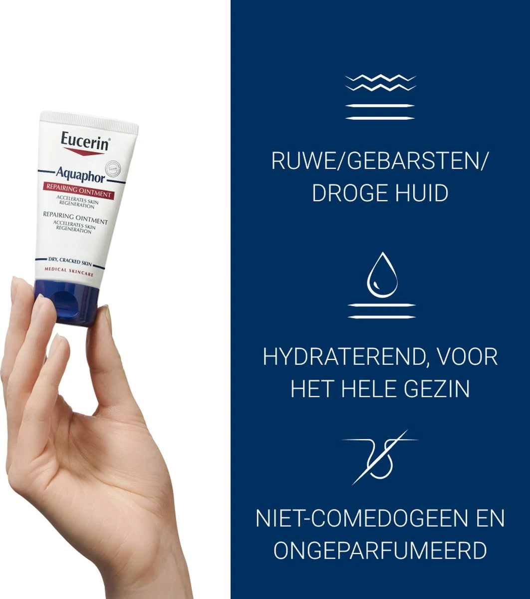Eucerin Aquaphor Huidherstellende Zalf - Dagcrème - 40 Ml 13 Eucerin Aquaphor Huidherstellende Zalf - Dagcrème - 40 Ml - Afbeelding 13