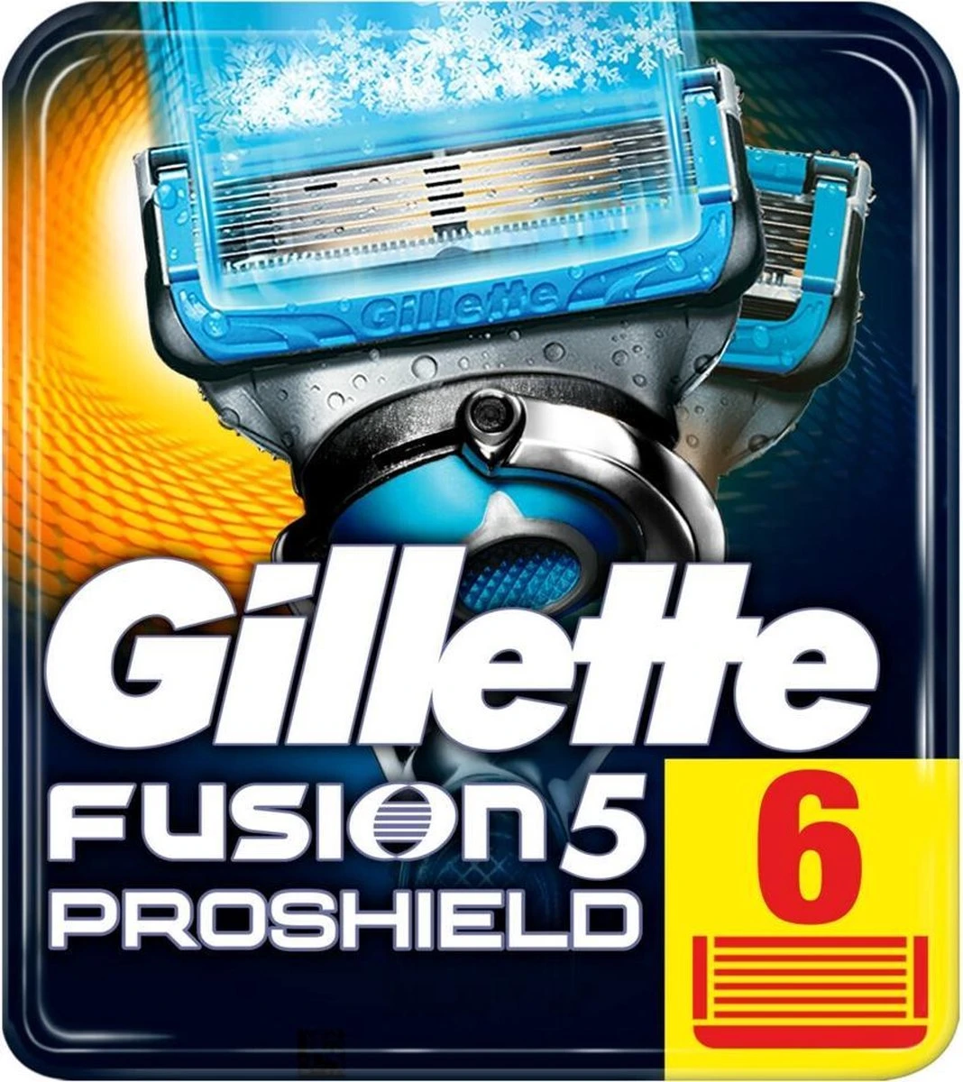 Gillette® Gillette Fusion5 Proshield Chill Scheermesjes Mannen - 6 Stuks 1 Gillette® Gillette Fusion5 Proshield Chill Scheermesjes Mannen - 6 Stuks