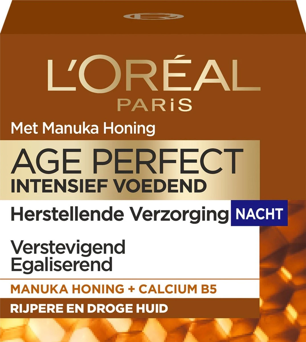 L’Oréal Paris Age Perfect Nachtcrème - 50 Ml - Manuka Honing 2 L’Oréal Paris Age Perfect Nachtcrème - 50 Ml - Manuka Honing - Afbeelding 2