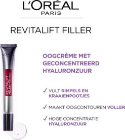 L’Oréal Paris Revitalift Filler Oogcrème - 15 Ml -Verzorgingsvoordeel Huis 1077x1200 8