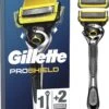 Gillette® Gillette ProShield - Scheersysteem - Voor Mannen - 1 Gillette Scheersysteem - 2 Navulmesjes