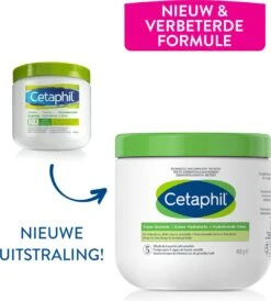 Cetaphil Hydraterende Crème - Vochtinbrengende Crème Gezicht & Lichaam 450GR -Verzorgingsvoordeel Huis 1081x1200