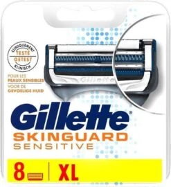 Gillette® Gillette Skinguard Sensitive Scheermesjes Mannen - 8 Stuks -Verzorgingsvoordeel Huis 1096x1200