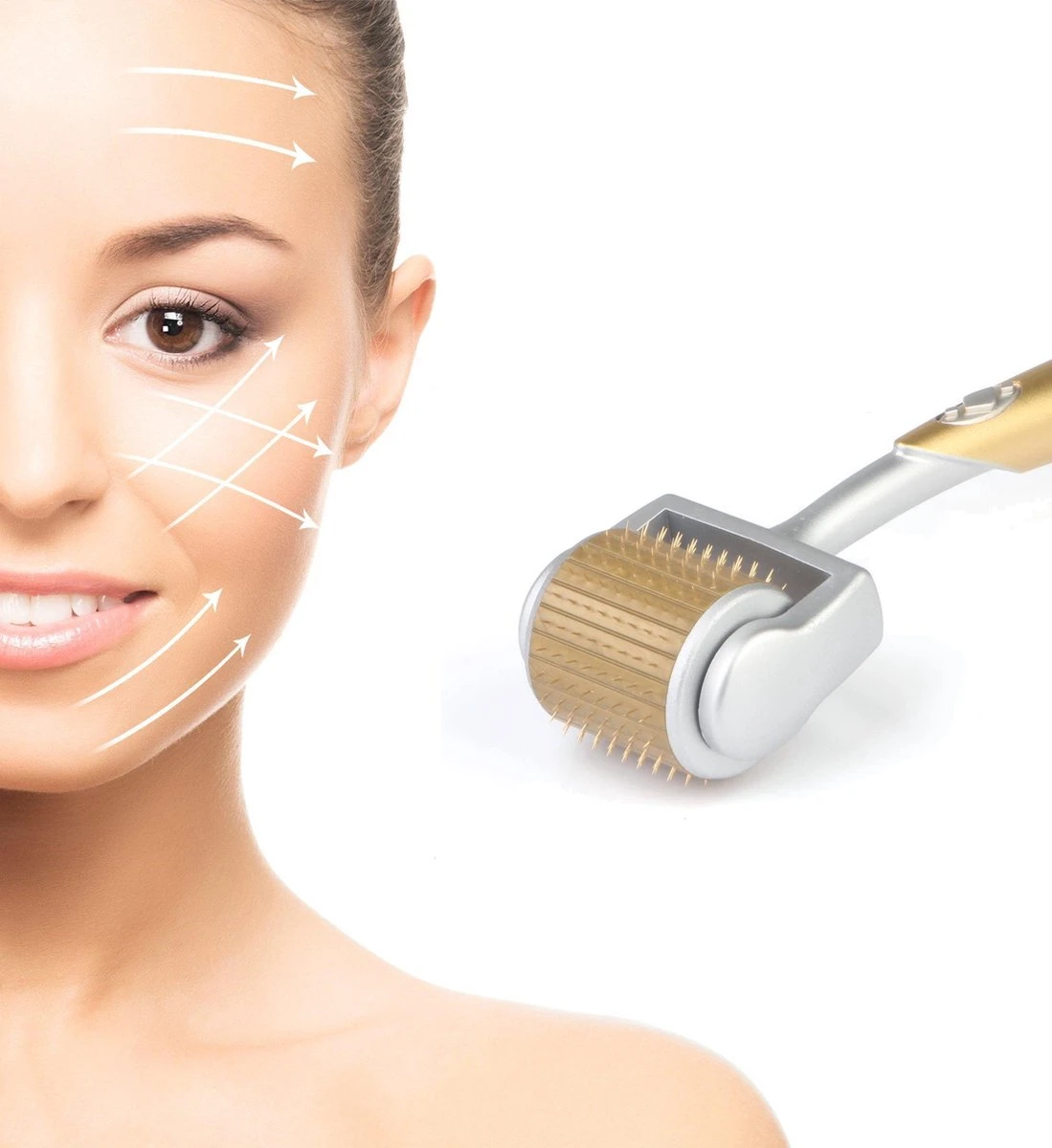 Dermarolling® Titanium Dermaroller - 1.5mm 4 Dermarolling® Titanium Dermaroller - 1.5mm - Afbeelding 4