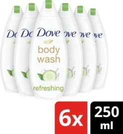 Dove Douchegel Go Fresh Refreshing - 6 X 250 Ml - Voordeelverpakking -Verzorgingsvoordeel Huis 1100x1200 1