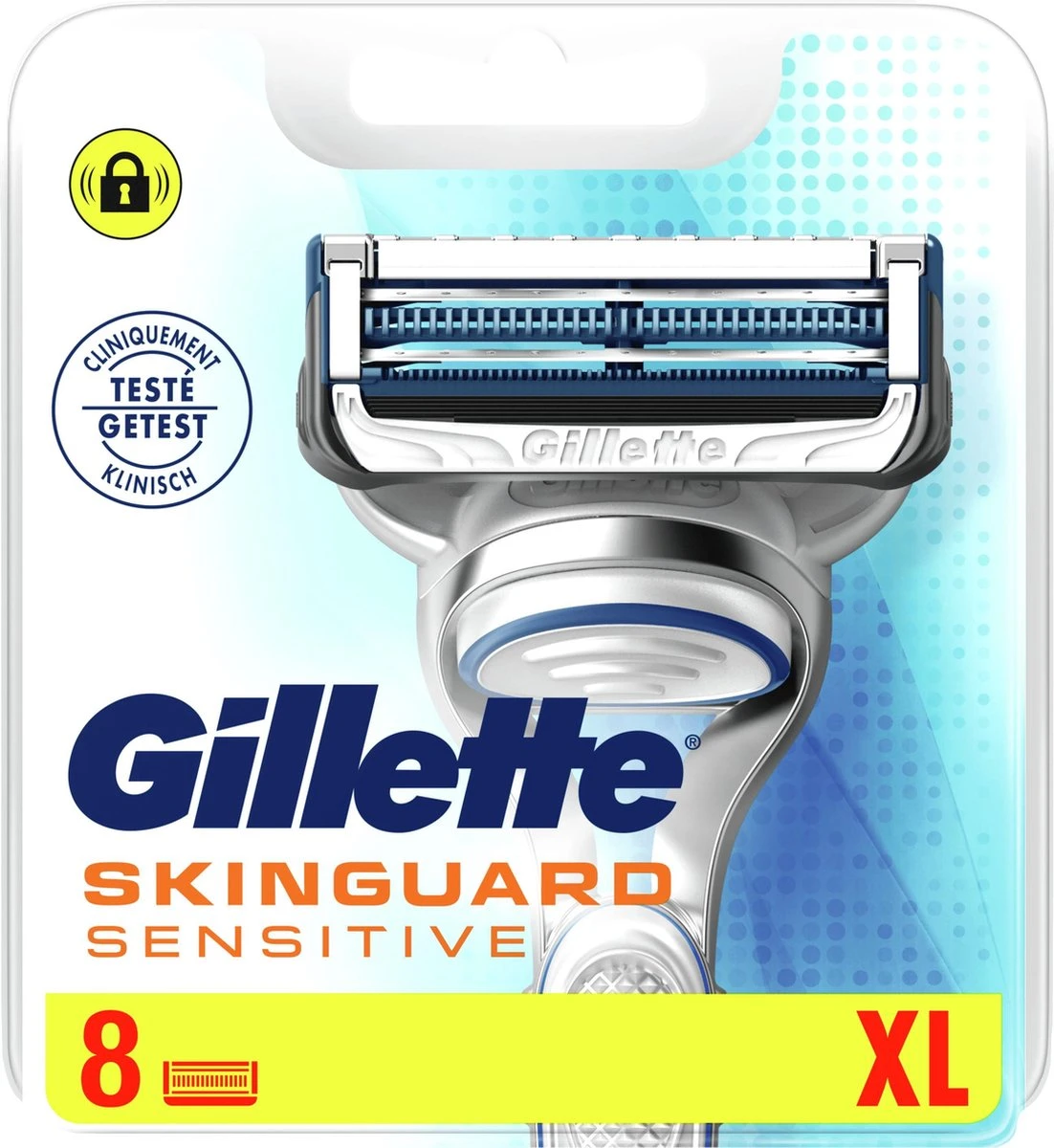 Gillette® Gillette SkinGuard Sensitive Scheermesjes - 8 Navulmesjes 7 Gillette® Gillette SkinGuard Sensitive Scheermesjes - 8 Navulmesjes - Afbeelding 7