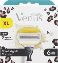 Gillette Venus Comfortglide Luipaard - Voor Een Gladde Scheerbeurt - 6 Navulmesjes -Verzorgingsvoordeel Huis 1112x1200