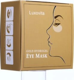Collageen Oogmasker Luxovita - Wallen Wegwerken/Donkere Kringen/Rimpels - Hydraterend - 24k Goud Oog Masker - Eye Pads - Gel Oogmaskers - 60 Stuks -Verzorgingsvoordeel Huis 1119x1200 12
