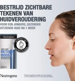Neutrogena Retinol Boost Night Cream (50ml), Snel Intrekkende Anti-veroudering Gezichtsverzorgingscrème Met Retinol, Mirtebladextract & Hyaluronzuur, Gezichtscrème Voor Een Jonger En Gezond Uitziende Huid -Verzorgingsvoordeel Huis 1120x1200 15