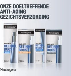 Neutrogena Retinol Boost Serum (30 Ml), Zeer Effectief Anti-veroudering Gezichtsserum Met Retinol, Mirtebladextract En Hyaluronzuur, Effectief Gezichtsverzorgingsserum Voor Een Jongere En Gezond Ogende Huid -Verzorgingsvoordeel Huis 1121x1200 6