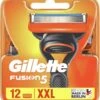 Gillette® Gillette Fusion5 Scheermesjes Voor Mannen - 12 Navulmesjes - XXL Voordeelverpakking