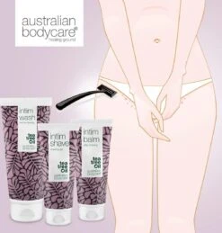 Serie Scheren Intieme Zone - 3 Producten Voor Het Verwijderen Van Rode Bultjes, Vlekjes En Ingegroeide Haren Na Het Scheren. De Serie Bevat: Intim Wash 200ml, Intim Shave 100ml, Intieme Aftershave Balsem 100ml | Australian Bodycare -Verzorgingsvoordeel Huis 1144x1200 7