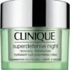 Clinique Superdefense Night Recovery Moisturizer Nachtcrème - 50 Ml - Vette Huid