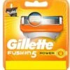Gillette® Gillette Fusion5 Power Navulmesjes Voor Mannen 4 Stuks