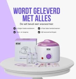 Premium Wax Set Inclusief 400gr Wax Bonen - Pre- & After-Wax Spray - 20 Aanbreng Spatels -Verzorgingsvoordeel Huis 1159x1200 7