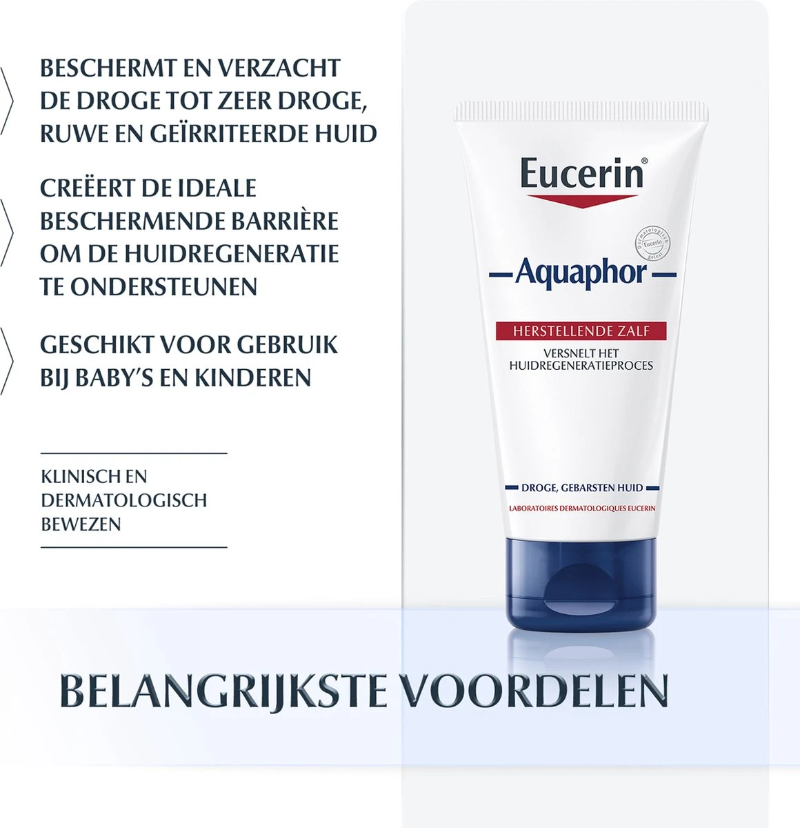 Eucerin Aquaphor Huidherstellende Zalf - Dagcrème - 40 Ml 2 Eucerin Aquaphor Huidherstellende Zalf - Dagcrème - 40 Ml - Afbeelding 2