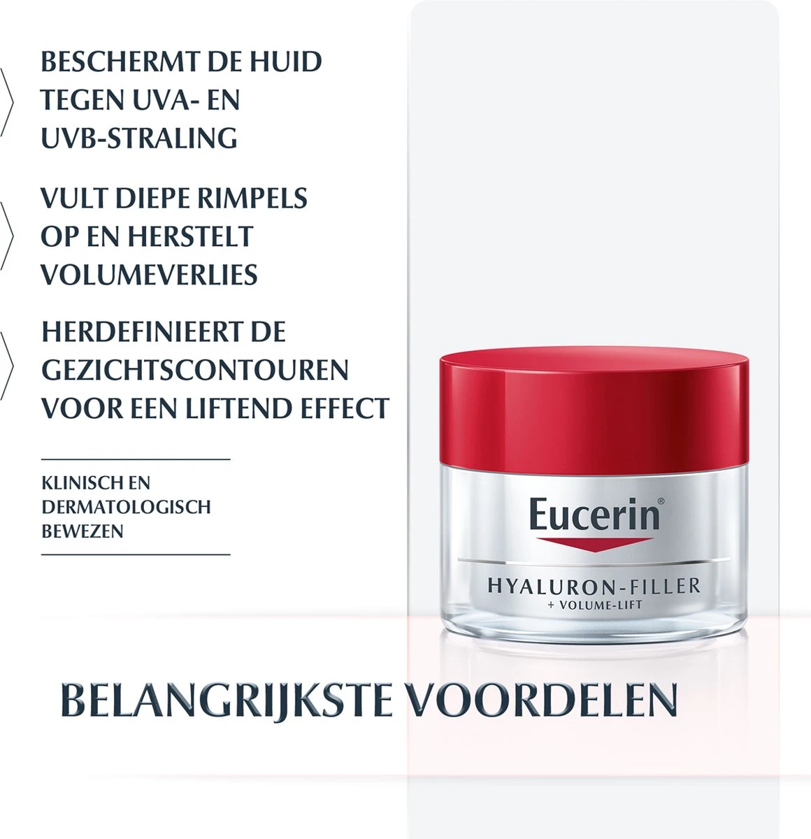 Eucerin Hyaluron-Filler + Volume-Lift Dagcrème 50 Ml 7 Eucerin Hyaluron-Filler + Volume-Lift Dagcrème 50 Ml - Afbeelding 7