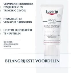 Eucerin AtopiControl Kalmerende Gezichtscrème - Dagcrème -Verzorgingsvoordeel Huis 1160x1200 21