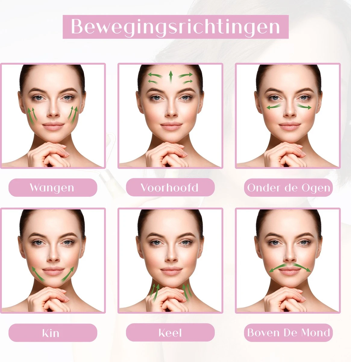 Sensage Rozenkwarts Roller Met Gua Sha Steen | Massage Jade Roller | 100% Natuurlijk Rose Quartz | Gezichtsroller | Face Roller | Roller | Gezichtsmassage | 4-delige Beauty Set 9 Sensage Rozenkwarts Roller Met Gua Sha Steen | Massage Jade Roller | 100% Natuurlijk Rose Quartz | Gezichtsroller | Face Roller | Roller | Gezichtsmassage | 4-delige Beauty Set - Afbeelding 9