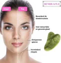 Demiracle Gua Sha Schraper – 2 Stuks – Gezichtsmassage – Massagetools – Massage - Ontspanning – Kwaliteit -Verzorgingsvoordeel Huis 1167x1200 6