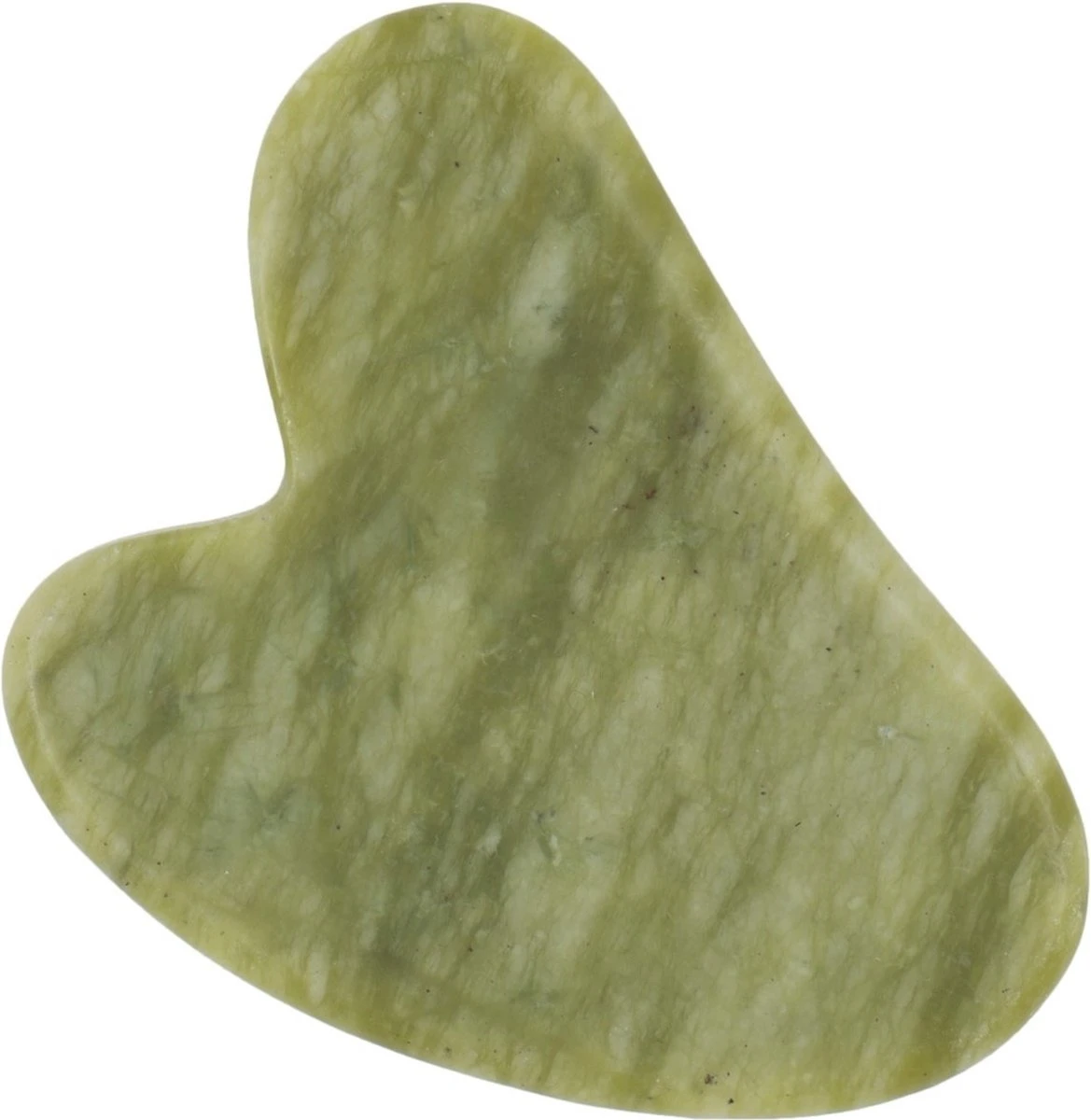Gua Sha - Gezichtsmassage - Face Roller - Stone - Groen 1 Gua Sha - Gezichtsmassage - Face Roller - Stone - Groen