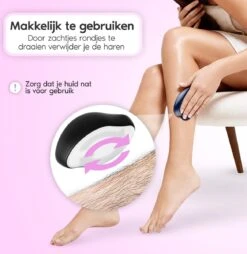 Cheveux Crystal Hair Removal – Scrubi - Kristal Ontharing Benen – Kristalpad Haarverwijderaar Voor Vrouwen – Hair Eraser – Bleame -Verzorgingsvoordeel Huis 1169x1200 3