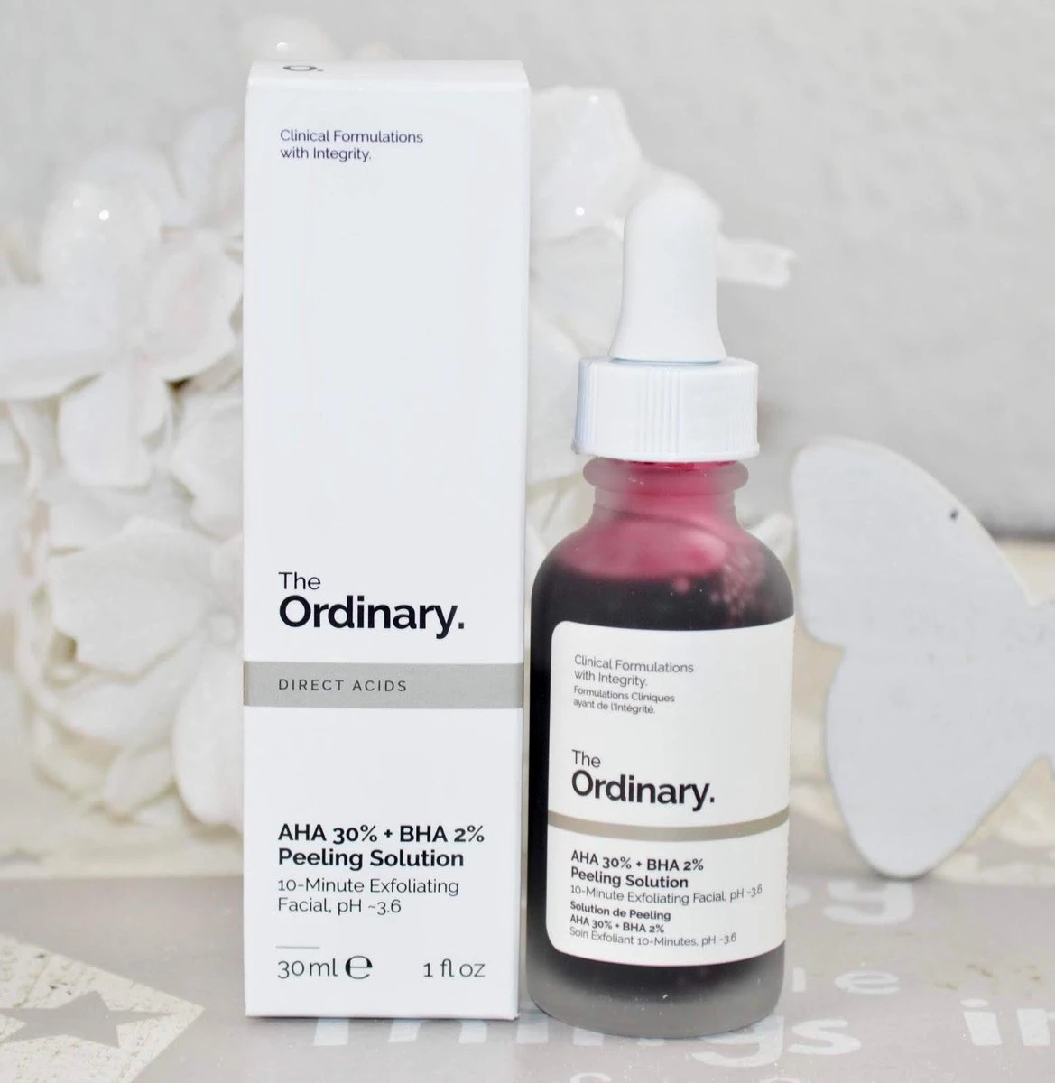 The Ordinary Exfoliant Peeling AHA 30% - BHA 2% - Vitamine B5 - Serum - 30 Ml 4 The Ordinary Exfoliant Peeling AHA 30% - BHA 2% - Vitamine B5 - Serum - 30 Ml - Afbeelding 4