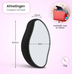 Cheveux Crystal Hair Removal – Scrubi - Kristal Ontharing Benen – Kristalpad Haarverwijderaar Voor Vrouwen – Hair Eraser – Bleame -Verzorgingsvoordeel Huis 1177x1200 1