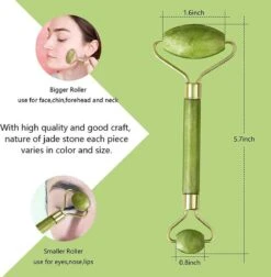 Queen Health | Jade Roller | Gezicht Massage | Verzorging Voor Je Huid En Tegen Wallen En Rimpels | 100% Jade Kristal | Zorgt Voor Jongere Uitstraling! -Verzorgingsvoordeel Huis 1177x1200 9
