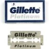 Gillette® Gillette Platinum Scheermesjes 20 Stuks
