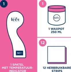 Veet - Warme Wax - Orientaalse Ontharings Wax - Minima - Groene Thee - 250 Ml -Verzorgingsvoordeel Huis 1184x1200 3