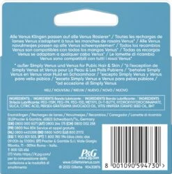 Gillette Venus Smooth - Mesjes Met Beschermende Kussentjes - 8 Navulmesjes 13 Gillette Venus Smooth - Mesjes Met Beschermende Kussentjes - 8 Navulmesjes -Verzorgingsvoordeel Huis 1185x1200