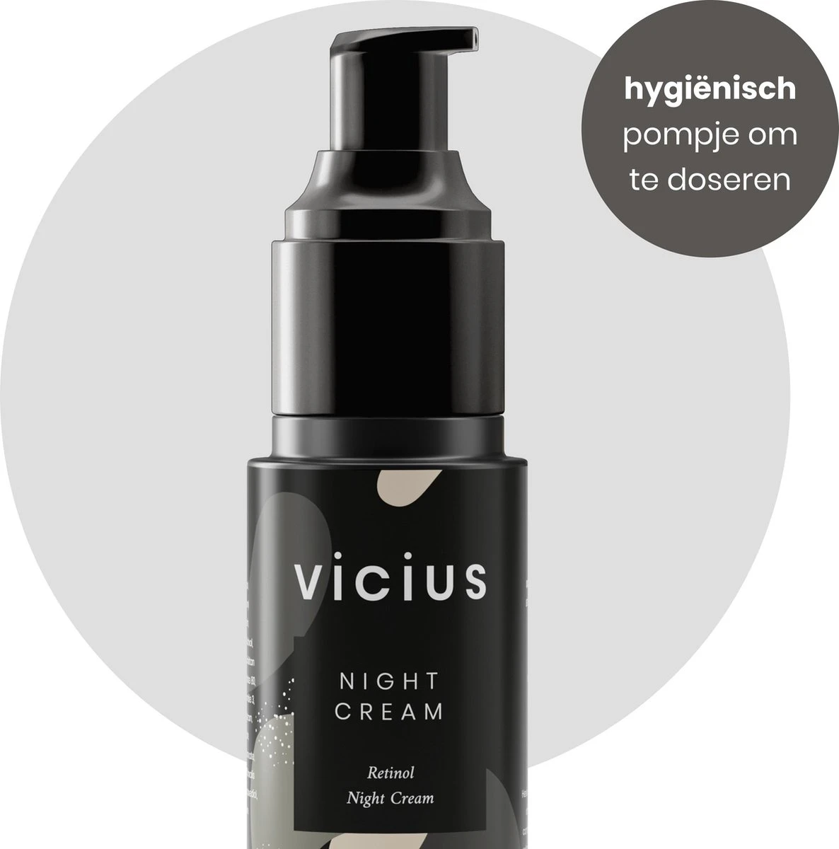 Vicius® - Nachtcrème Voor Vrouwen - Retinol - Anti Rimpel Crème - Hydraterende Gezichtscrème - 50ml 4 Vicius® - Nachtcrème Voor Vrouwen - Retinol - Anti Rimpel Crème - Hydraterende Gezichtscrème - 50ml - Afbeelding 4