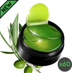 LifeProducts4You Oogmasker 60 Stuks - Eye Pads - Oogmasker Wallen - Gezichtsverzorging - Gezichtsmaskers Verzorging - Anti Wallen En Donkere Kringen - Oog Patches - Zeewier - Collageen