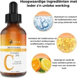 Sylk Vitamine C Serum & Hyaluronzuur Serum | Anti Aging | Anti Rimpel | Gezicht Serum | Gezichtsverzorging | 60 Ml -Verzorgingsvoordeel Huis 1192x1200 15