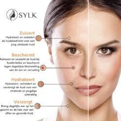 Sylk Vitamine C Serum & Hyaluronzuur Serum | Anti Aging | Anti Rimpel | Gezicht Serum | Gezichtsverzorging | 60 Ml -Verzorgingsvoordeel Huis 1194x1200 8