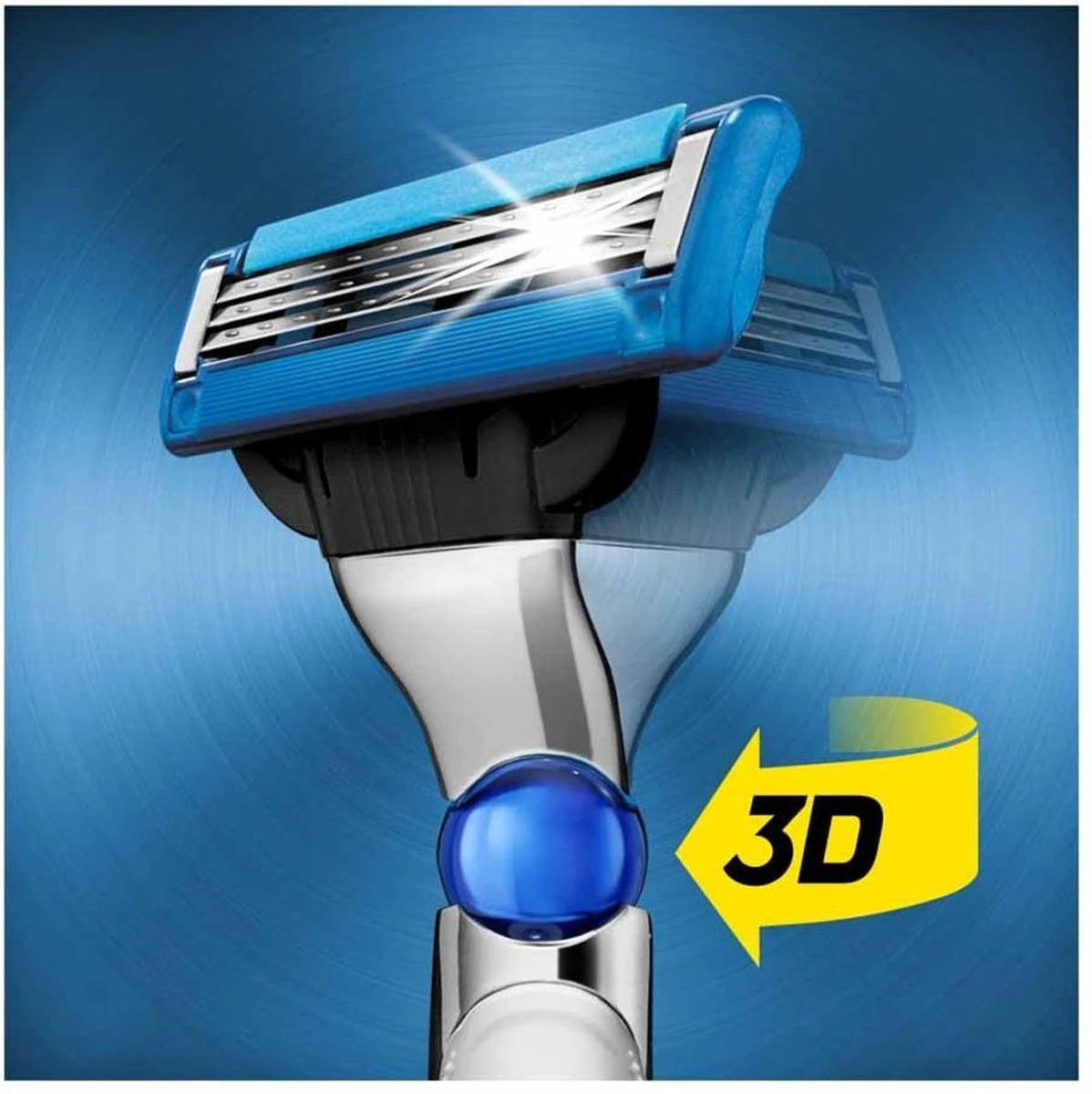 Gillette® Gillette Mach3 Turbo 3D Scheersysteem Scheermesjes 5 Gillette® Gillette Mach3 Turbo 3D Scheersysteem Scheermesjes - Afbeelding 5