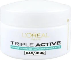 L’Oréal Paris Triple Active Dagcrème Normale Tot Gemengde Huid - 50 Ml -Verzorgingsvoordeel Huis 1200x1012 2