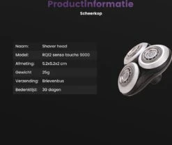 Scheerkop Geschikt Voor Philips SensoTouch S9000 – RQ12/70 RQ12/50 SH90 – Scheerkoppen – Scheermesjes – Scheerhoofd – Zwart 13 Scheerkop Geschikt Voor Philips SensoTouch S9000 – RQ12/70 RQ12/50 SH90 – Scheerkoppen – Scheermesjes – Scheerhoofd – Zwart -Verzorgingsvoordeel Huis 1200x1012
