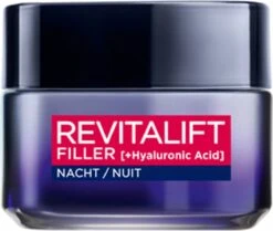 L’Oréal Paris Revitalift Filler Nachtcrème - 50 Ml - Anti Rimpel -Verzorgingsvoordeel Huis 1200x1016 2