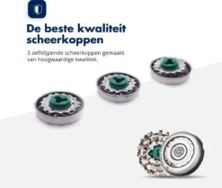 3 Scheerkoppen Geschikt Voor Philips 9000 Serie – SH90 / 52 Norelco RQ12 – Scheerhoofd – Scheermesjes - Shaving Blades -Verzorgingsvoordeel Huis 1200x1016